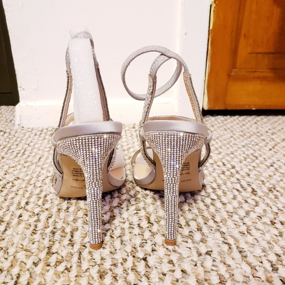 Steve Madden Rhinestone Strappy Heels - Picture 3 of 5